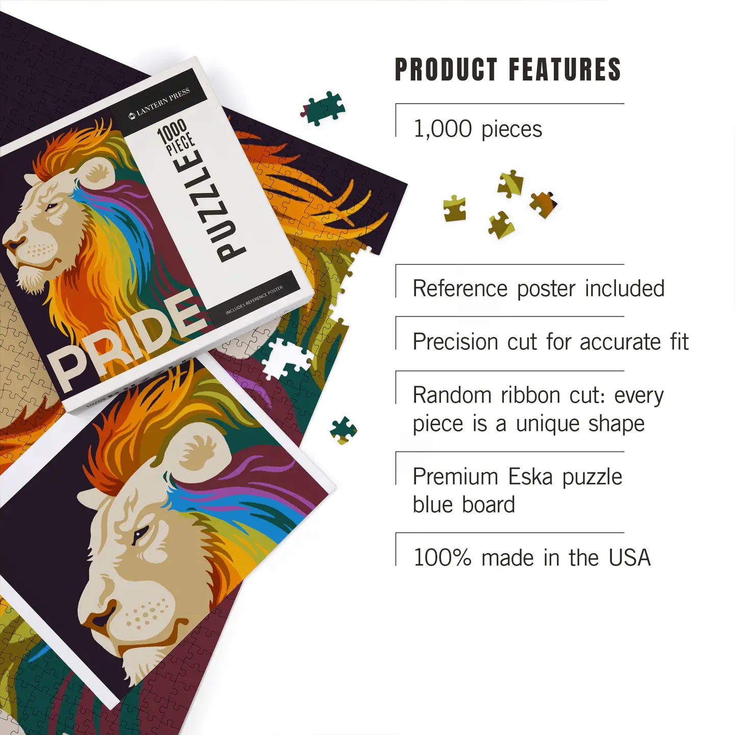 Pride Lion Jigsaw Puzzle