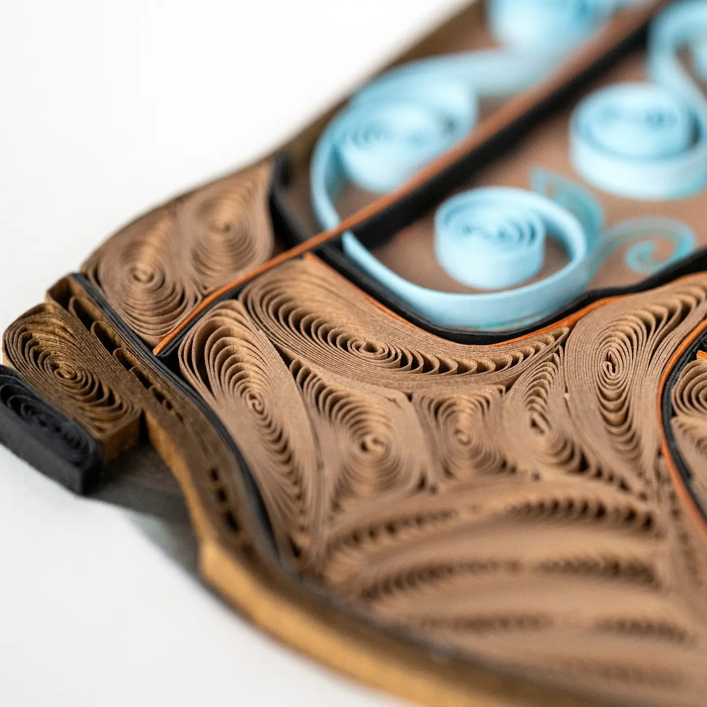 Cowboy Boots Quilled Greeting Card