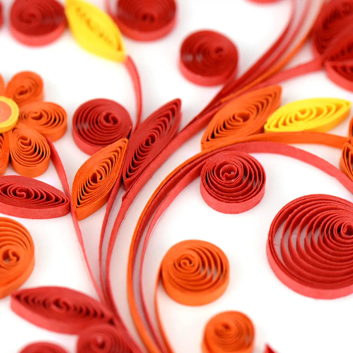 Heart Love Quilled Greeting Card