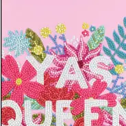 Yas Queen Diamond Art Kit