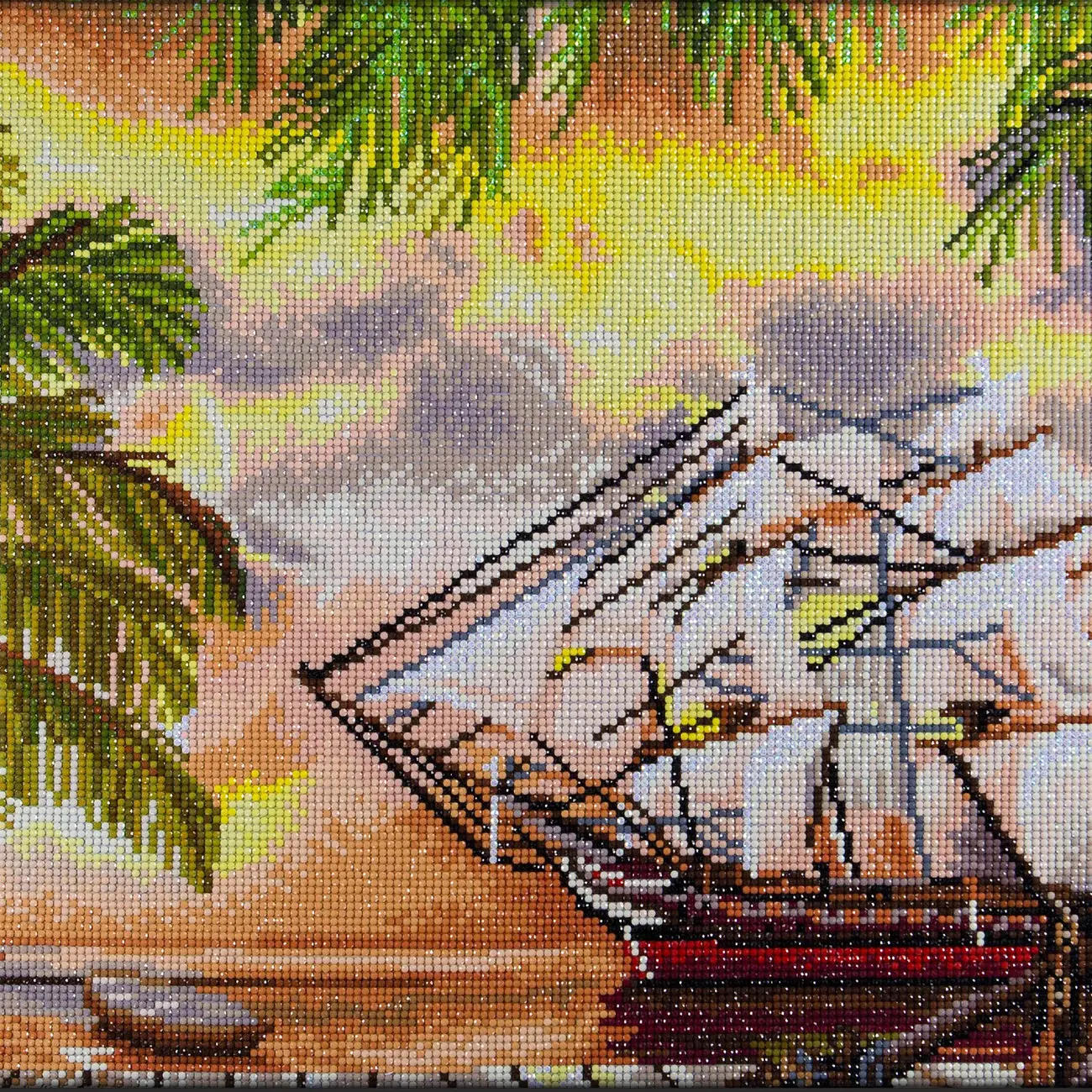 Pirate Ship Diamond Art Kit