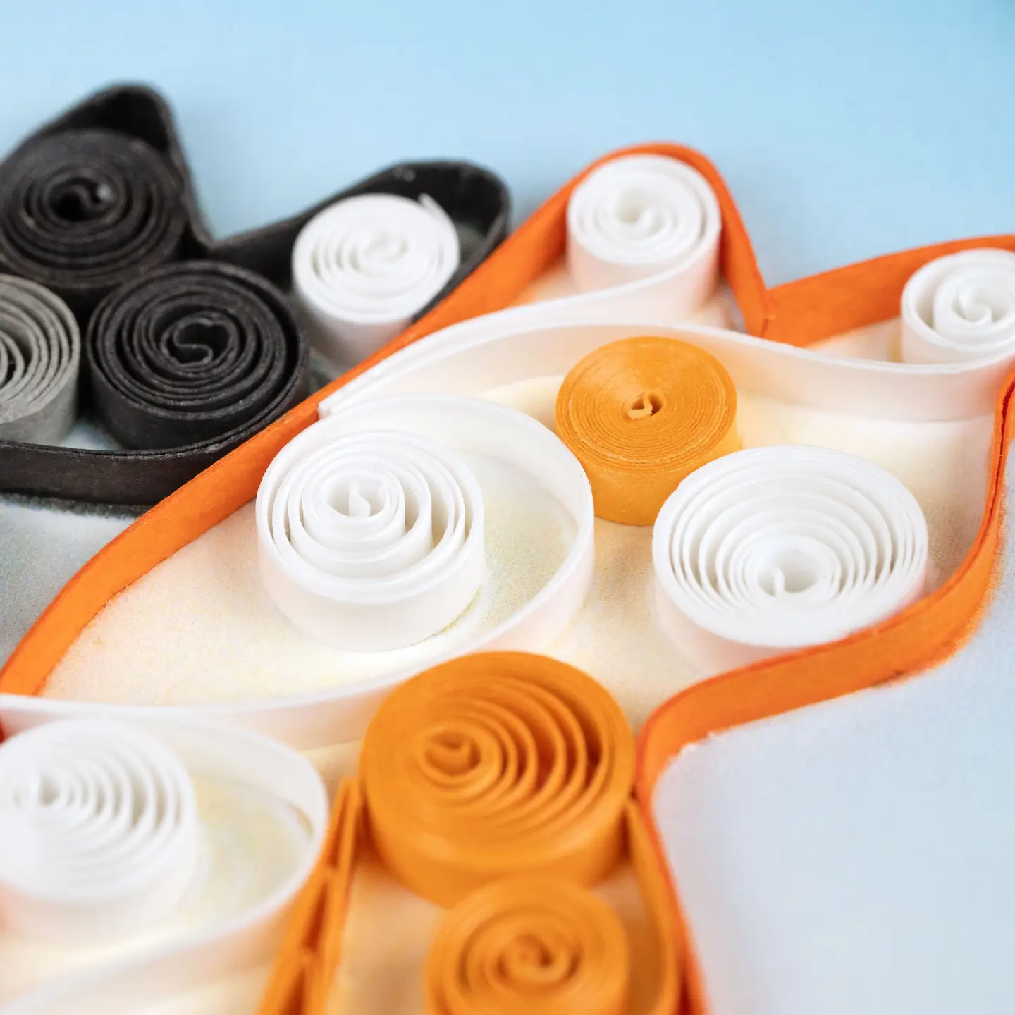 Two Cats Quilled Everyday Greeting Card