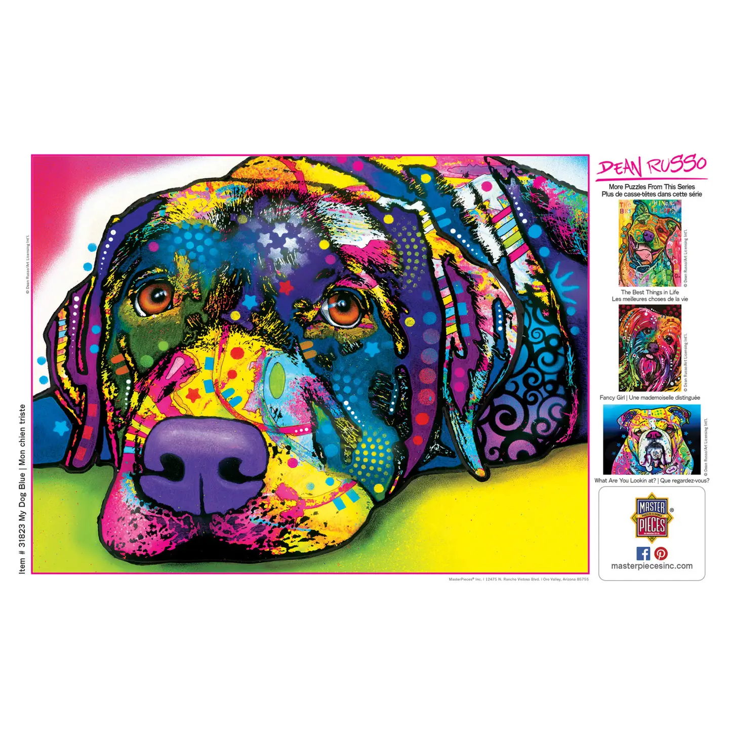 Dean Russo - My Dog Blue 300 Piece EZ Grip Puzzle