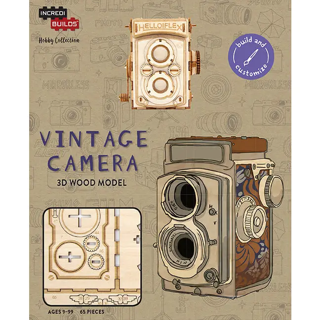 Incredibuilds Hobby Collection: Vintage Camera