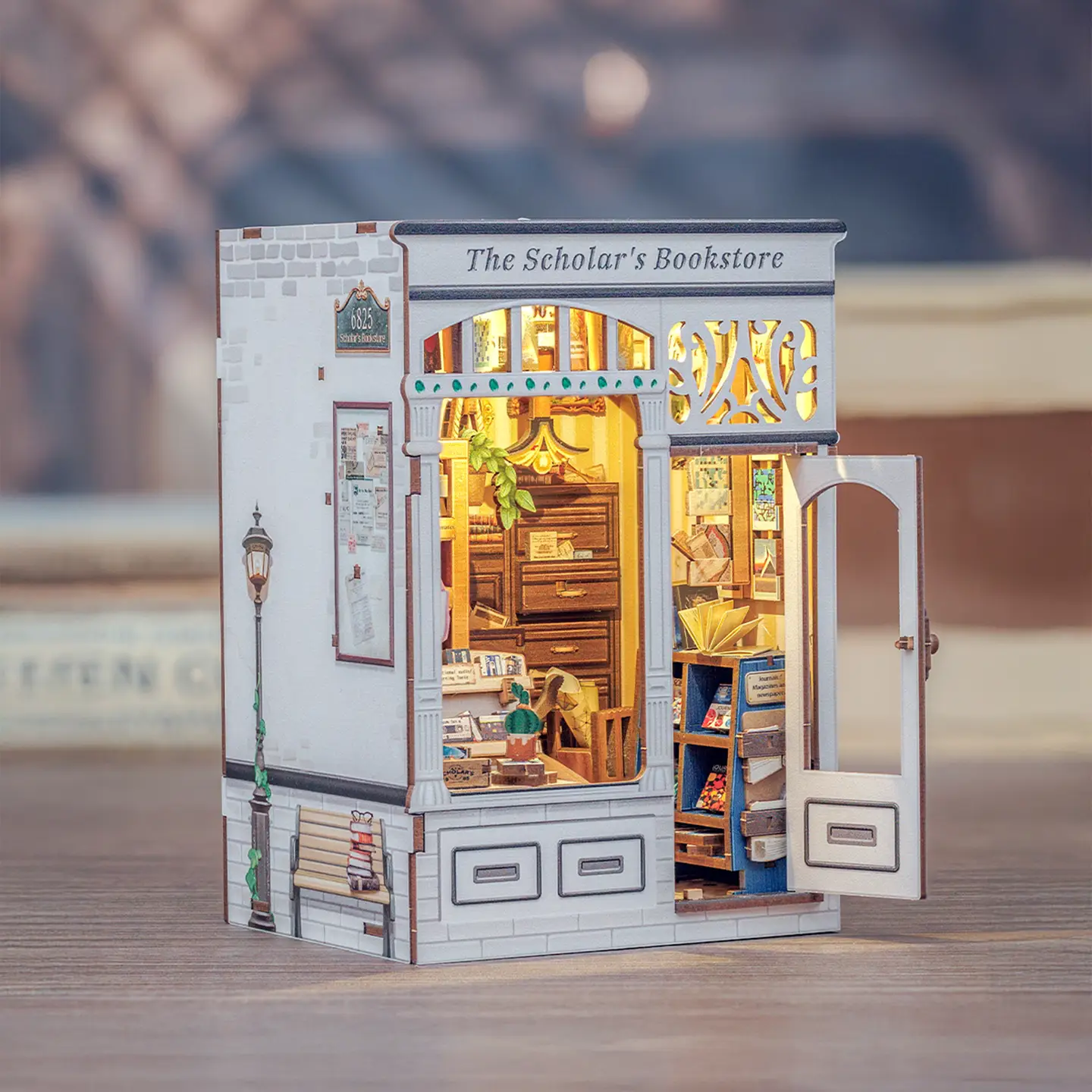 Diy Book Nook Kit: the Scholar's Bookstore