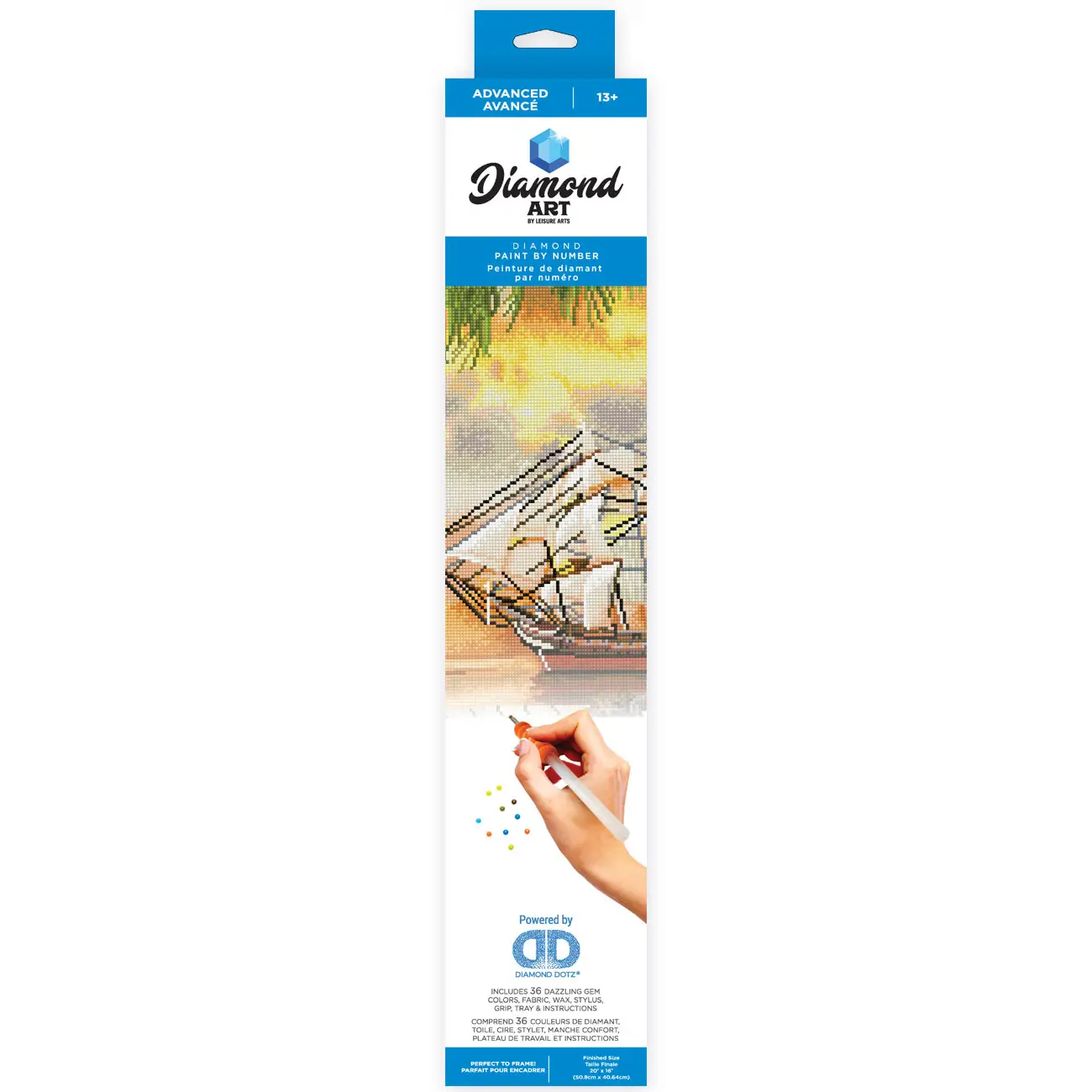 Pirate Ship Diamond Art Kit