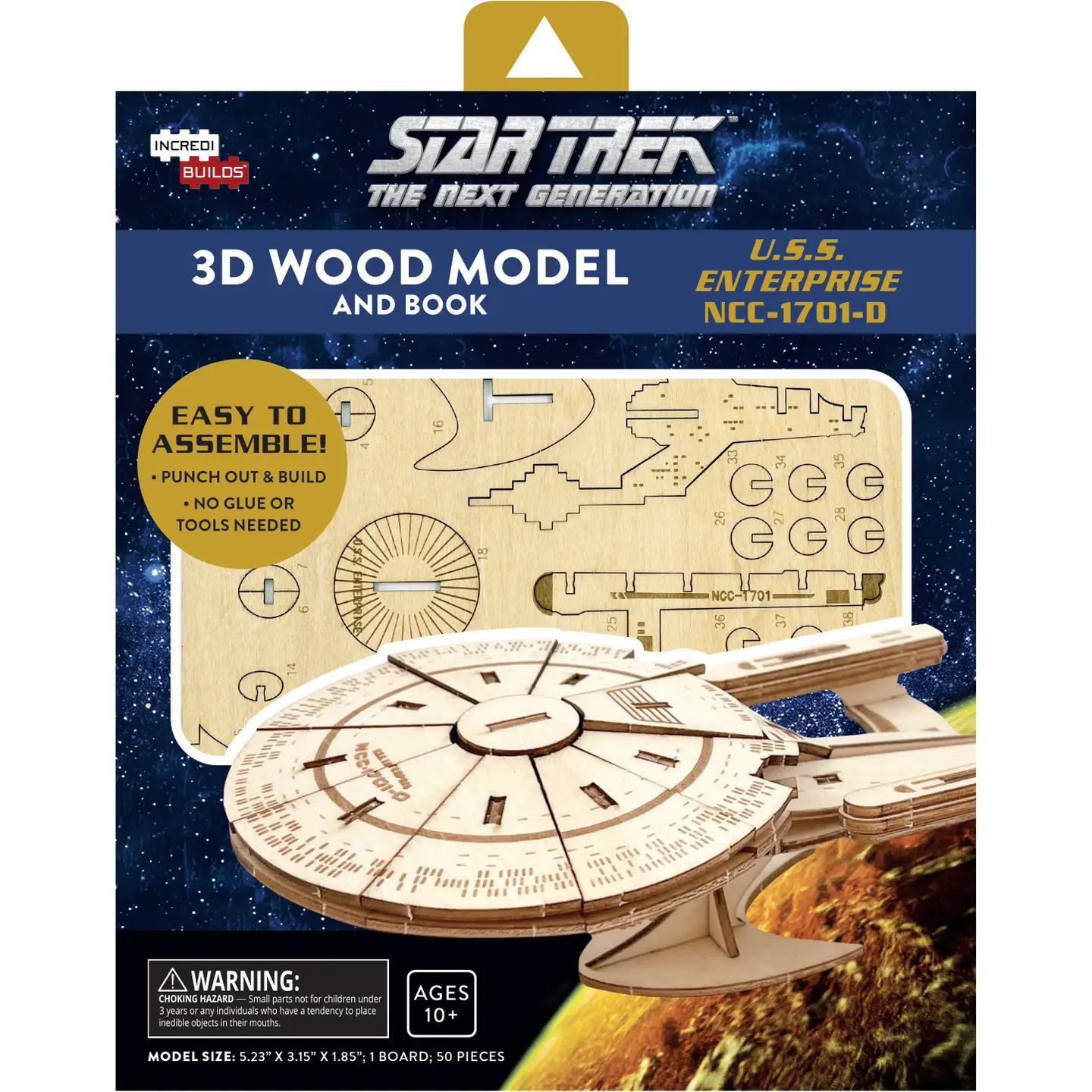 Incredibuilds Star Trek the Next Generation: U.S.S. Model