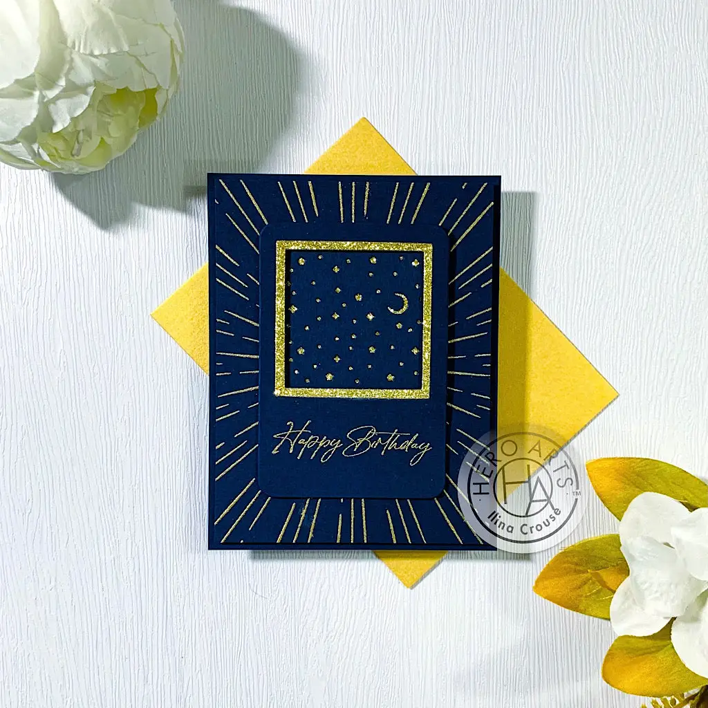 Stamp - Cursive ‘Happy Birthday’