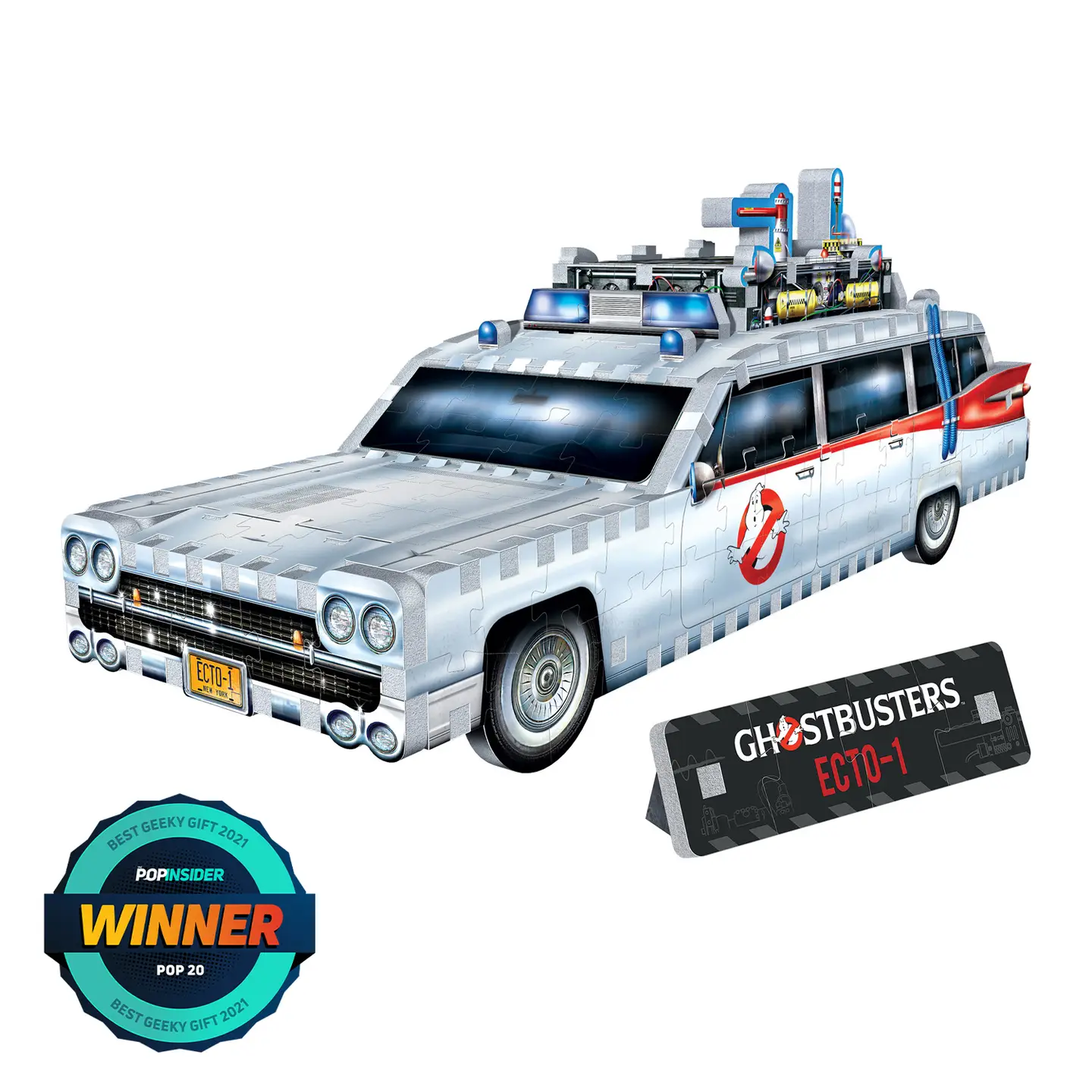Wrebbit 3D Puzzle Ghostbusters ECTO-1