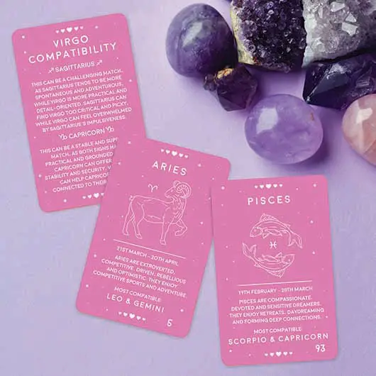 Love Astrology Cards