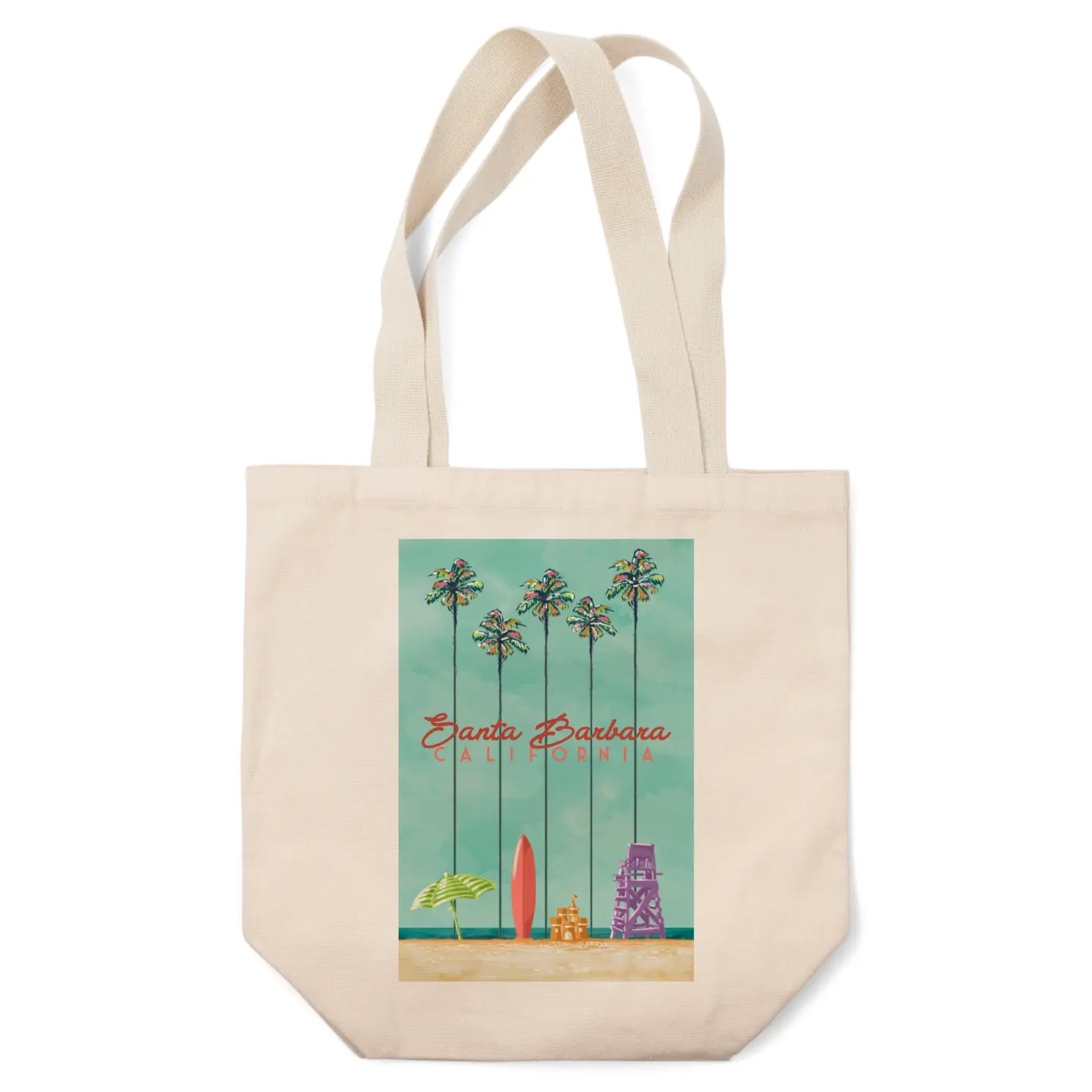 Santa Barbara Tote Bags