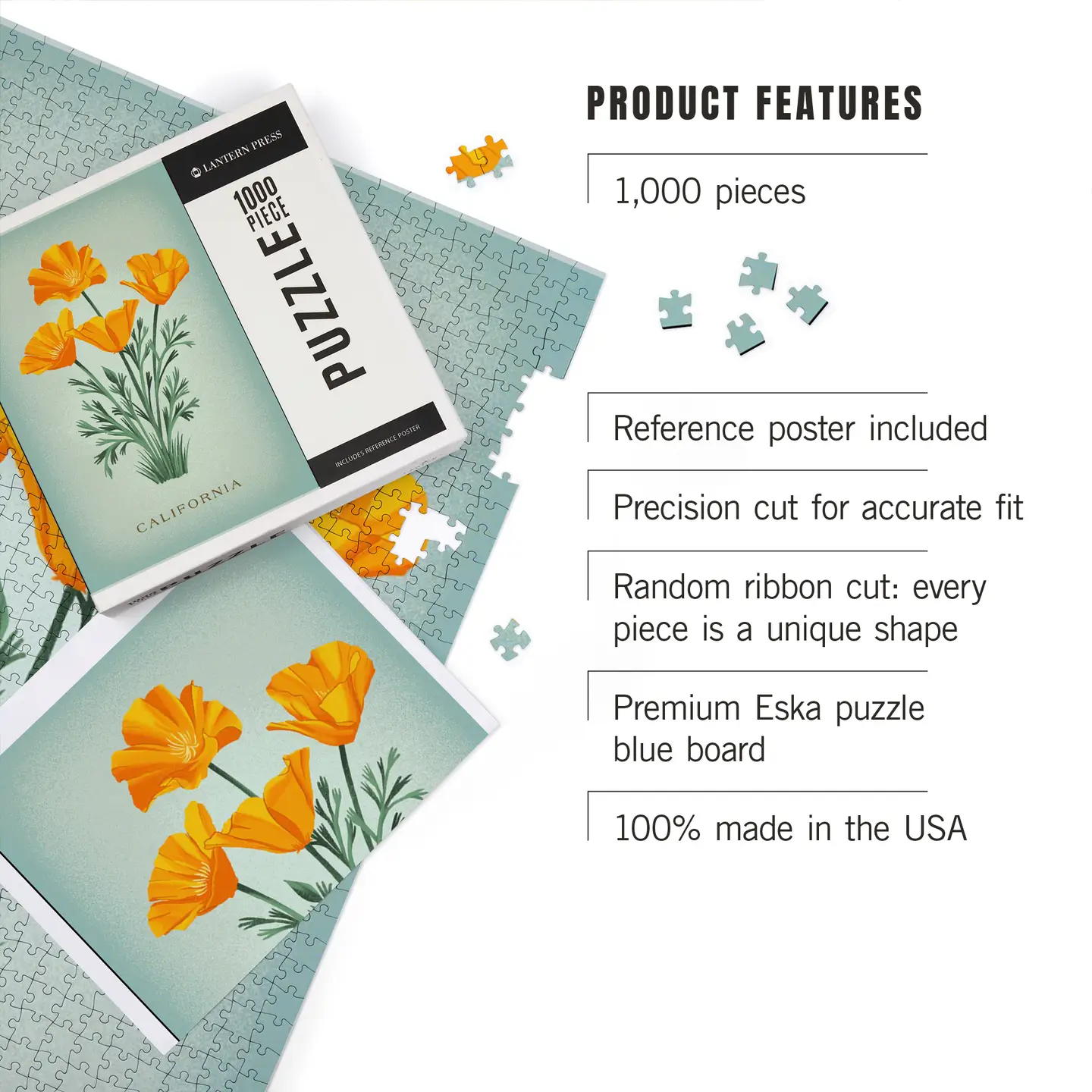 California Poppies Jigsaw Puzzle