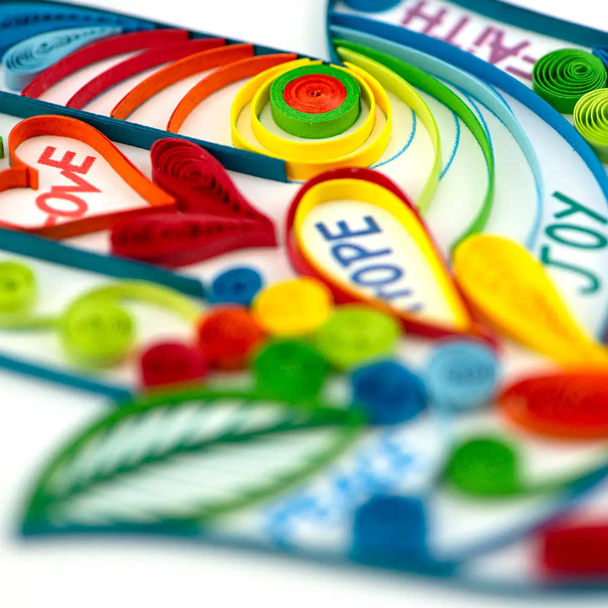 Hamsa Hand Quilled Greeting Card