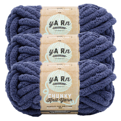 Lion Brand Yarn AR Workshop Chunky Knit 3 Pack: Python
