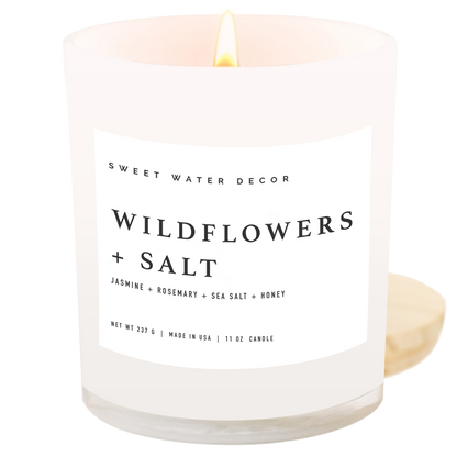 Wildflowers and Salt 11 oz Soy Candle