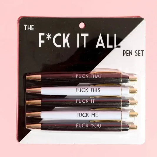 F*CK It All Pen Set