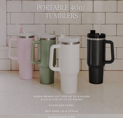 Premium Stainless Steel Tumbler -