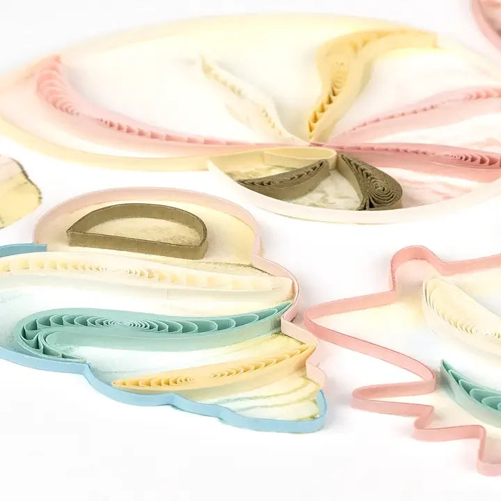 Seashell Heart Quilling Card