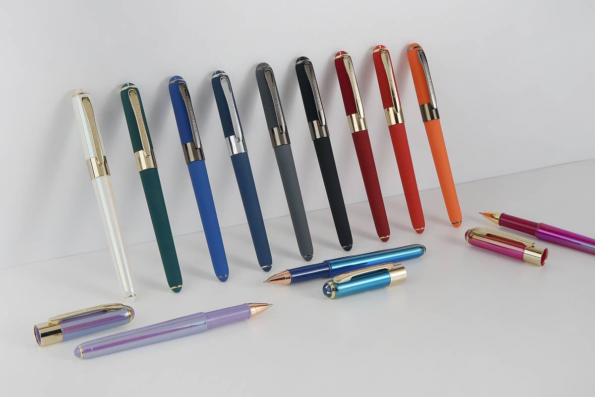 Monaco - Pearlescent Blue Ballpoint Pen