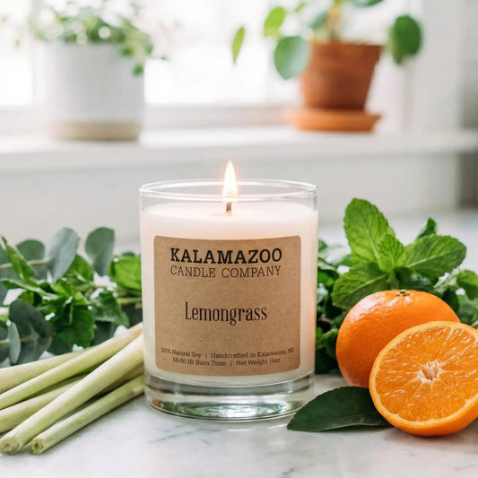 Lemongrass Candle 10oz-Kalamazoo
