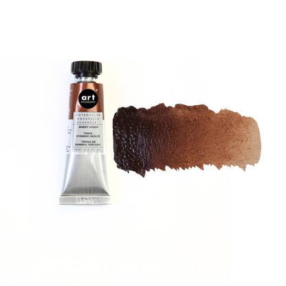 Art Philosophy® Watercolor Tubes Burnt Umber 15 ml series #1