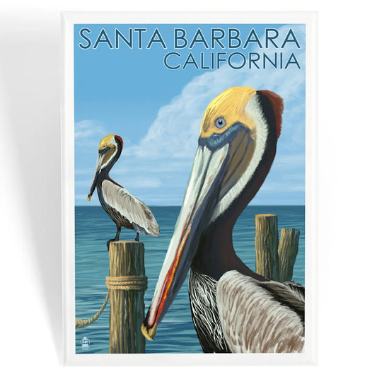 Pelican Santa Barbara Magnet