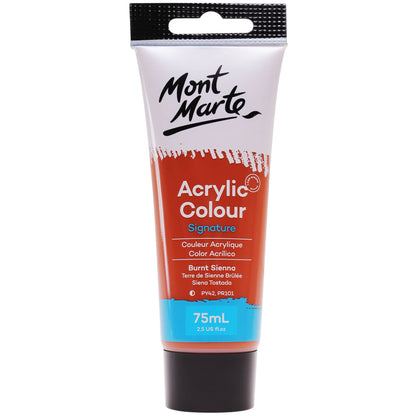 Acrylic Color Paint Signature 75ml (2.54oz): Lamp Black