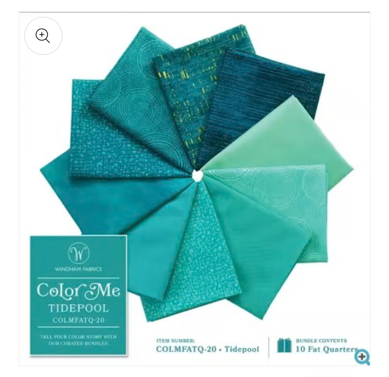Color me -  fabric bundle