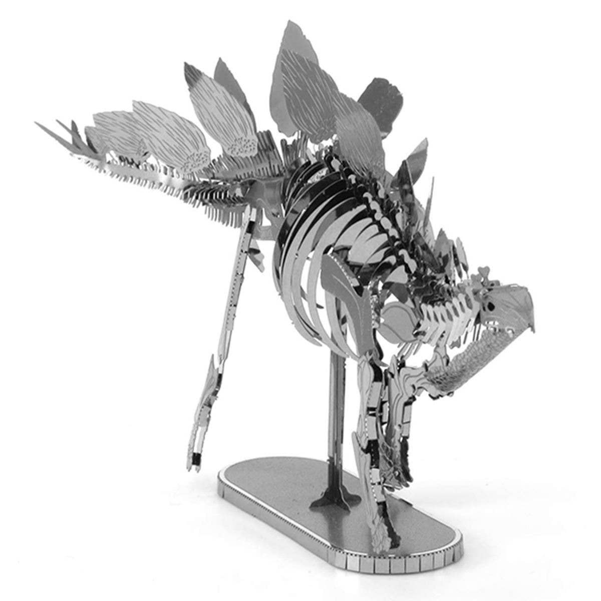 3D Metal Puzzle - Stegosaurus Skeleton