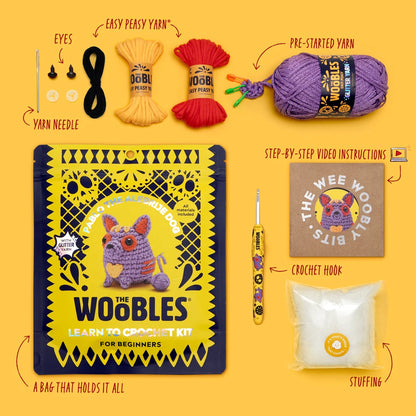 Pablo The Alebrije Dog - The Woobles Crochet Kit