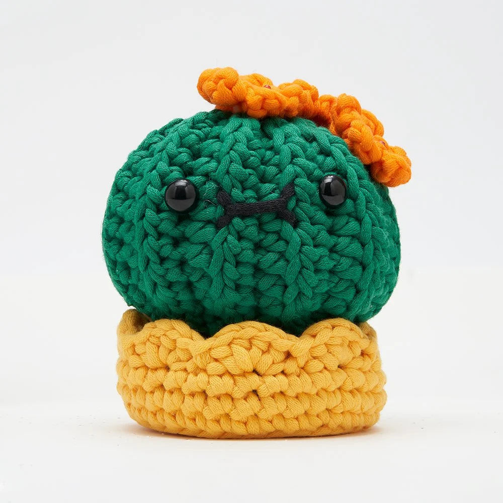 Olivia The Barrel Cactus - Wooble Crochet Kit