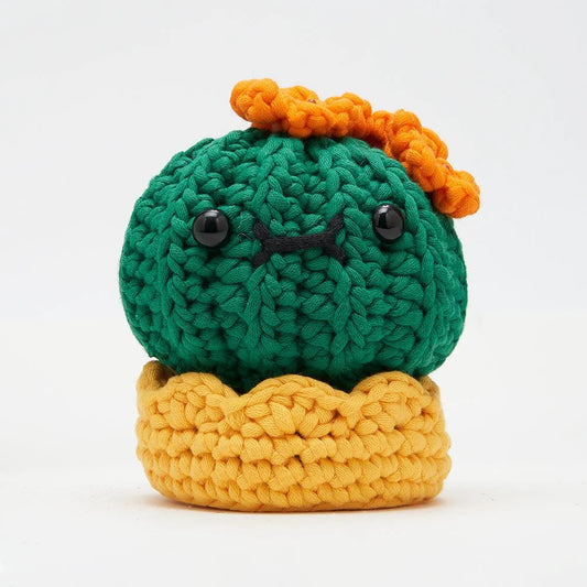 Olivia The Barrel Cactus - The Woobles Crochet Kit