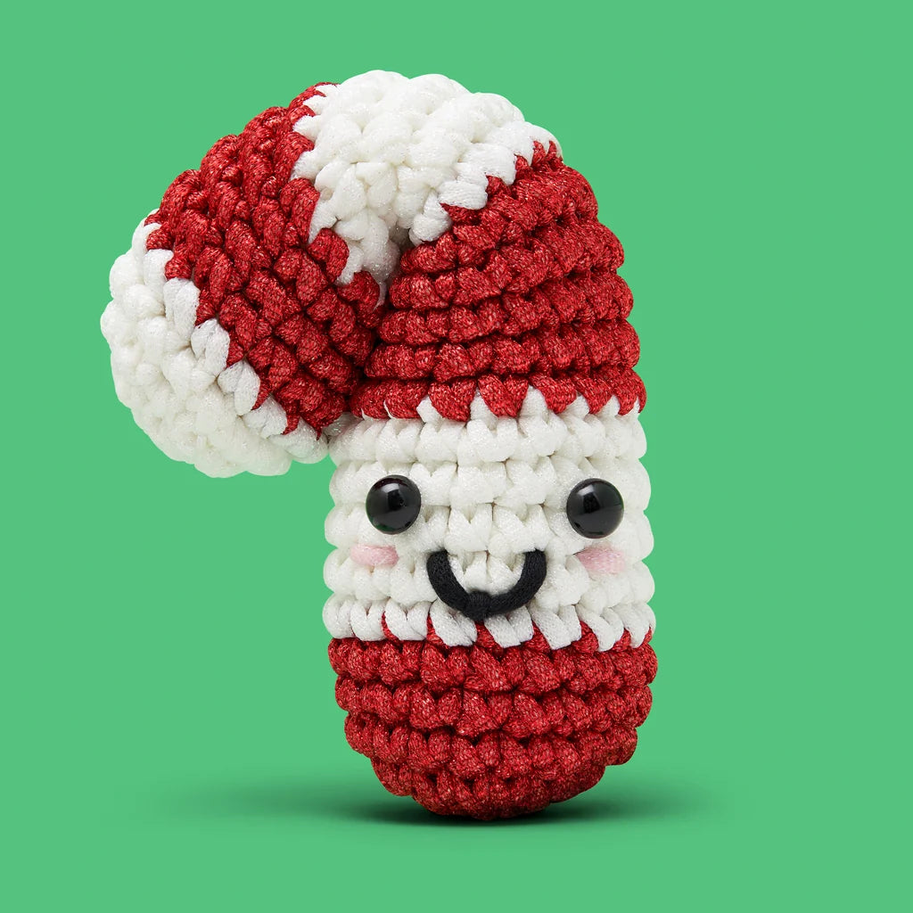 Peppi the Candy Cane - The Woobles Crochet Kit
