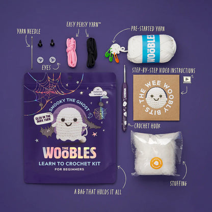 Snooky the Ghost - Woobles Crocchet Kit