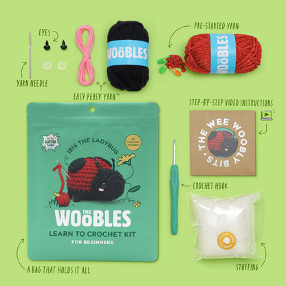 Iris the Ladybug - The Woobles Crochet Kit