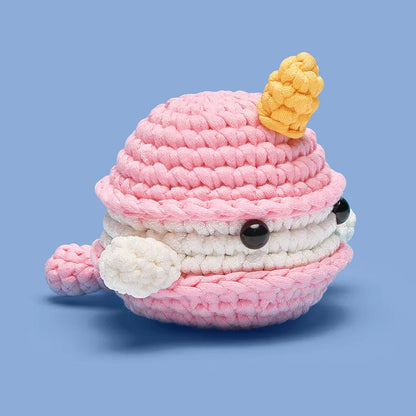 Bjorn The Narwhal: Sweetie Edition - The Woobles Crochet Kit (Beginner)