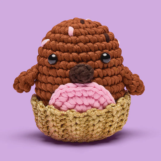 Pierre The Penguin: Sweetie Edition-The Woobles Crochet Kit