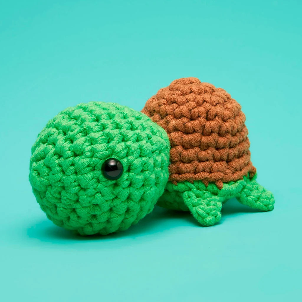 Emilio The Turtle - The Woobles Crochet Kit