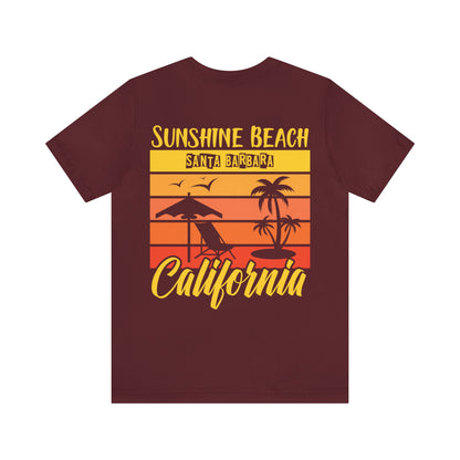 Sunshine Beach Unisex Jersey Short Sleeve Tee