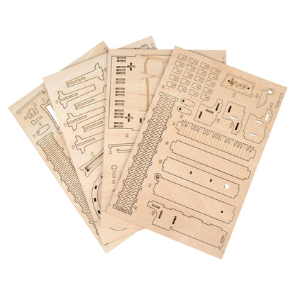 3D Wood Puzzle: Grand Piano