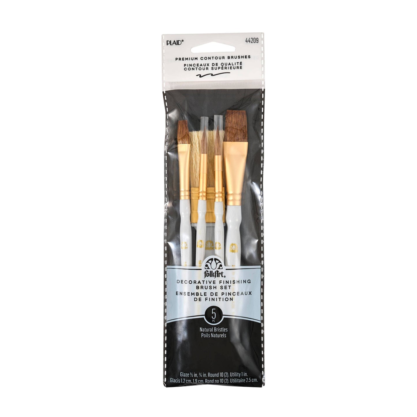 Decorative Finishing Brush Set, 5-Piece - FolkArt