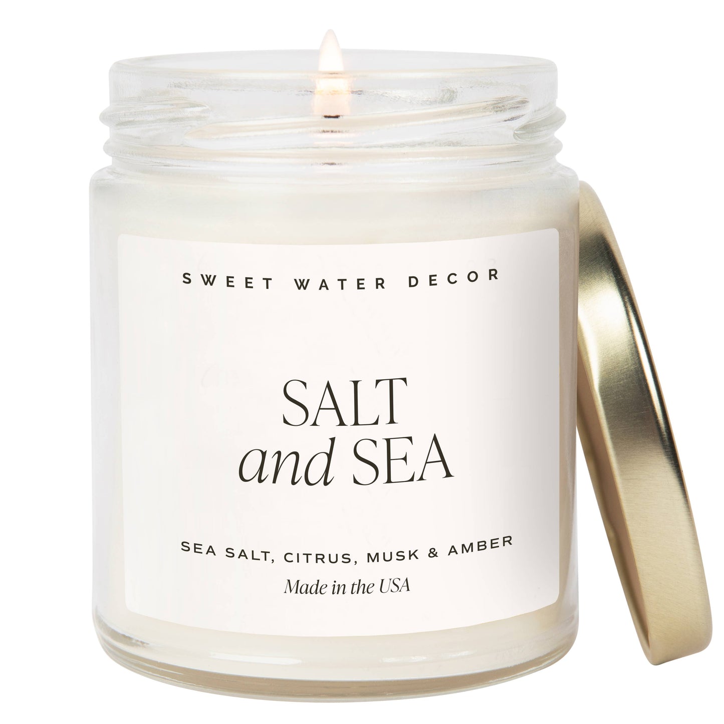 Sweet Water Decor-Salt and Sea 9 oz Soy Candle