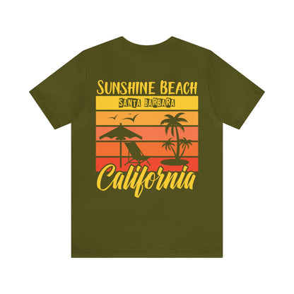 Sunshine Beach Unisex Jersey Short Sleeve Tee