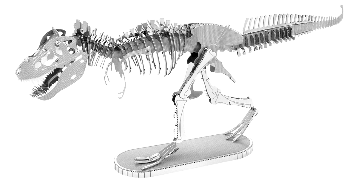 3D Metal Puzzle - Tyrannosaurus Rex Skeleton