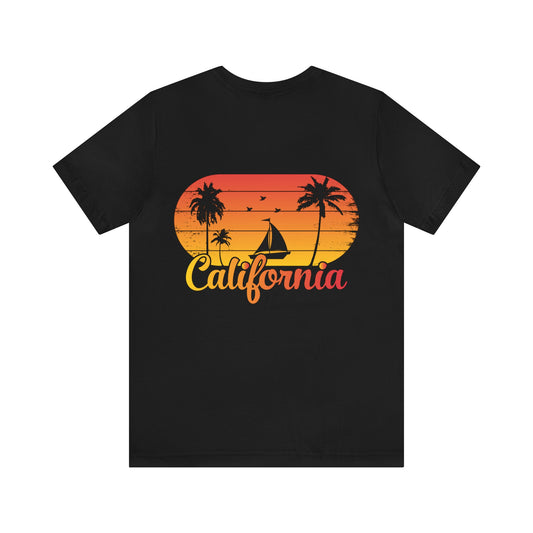 California Sunset Unisex Jersey Short Sleeve Tee