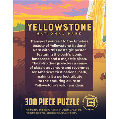 Yellowstone National Park 300 Piece Jigsaw Puzzle