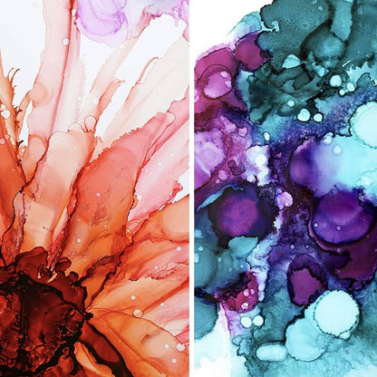 PIXISS Alcohol Ink Set of 25 - Highly Saturated