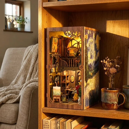 Book Nook - Golden Twilight