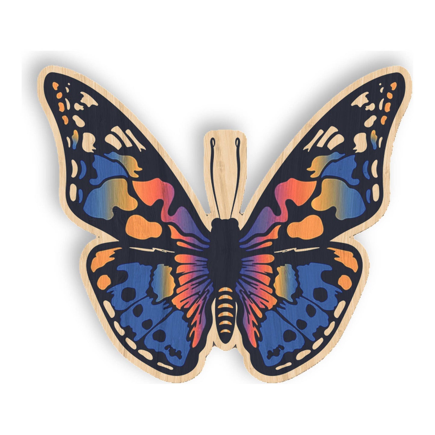 Butterfly - Eco Bamboo Wood Sticker