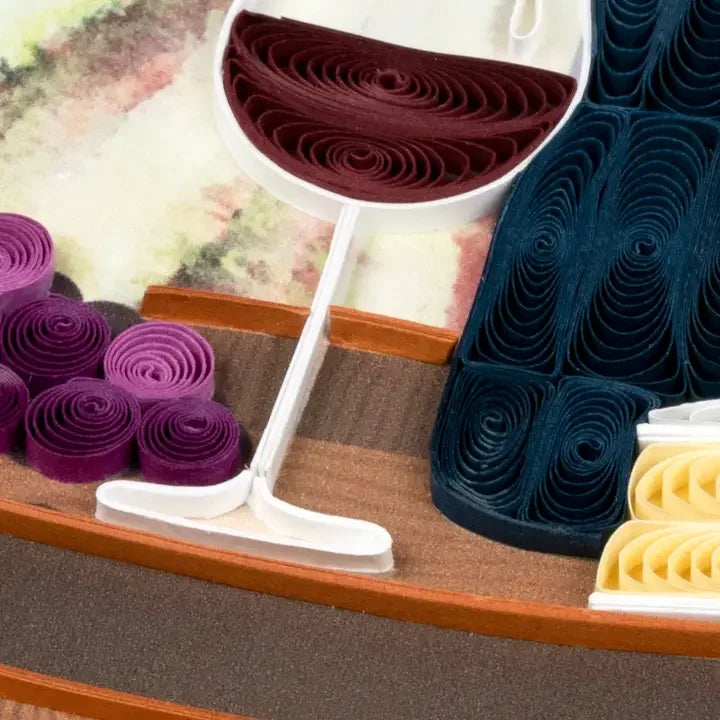 Vineyard Everyday Quilling Card